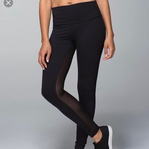 Lululemon Lab Night mesh leggings
